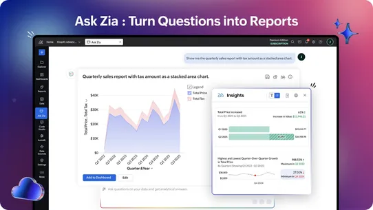 Zoho Advanced Analytics screenshot