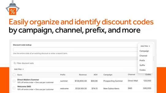 Bulk Discount Code Bot screenshot