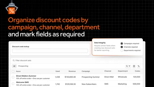 Bulk Discount Code Bot screenshot