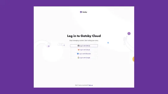 Gatsby Cloud screenshot