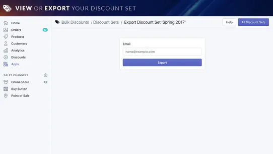 MyBulk ‑ Bulk Discount Creator screenshot