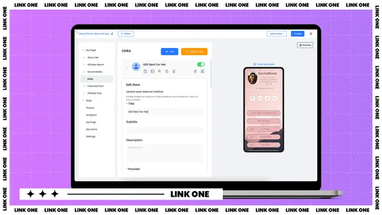 LinkOne screenshot