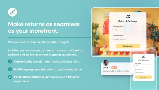 Rich Returns &amp; Exchanges screenshot