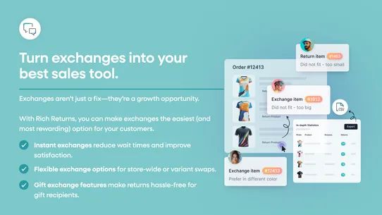 Rich Returns &amp; Exchanges screenshot