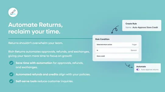 Rich Returns &amp; Exchanges screenshot