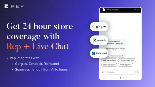 Rep AI: ChatGPT Sales Chatbot screenshot