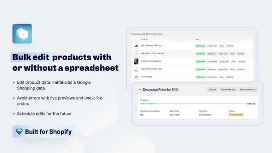 Ablestar Bulk Product Editor screenshot