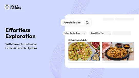 Recipe Junction ‑ AI Blog Post screenshot