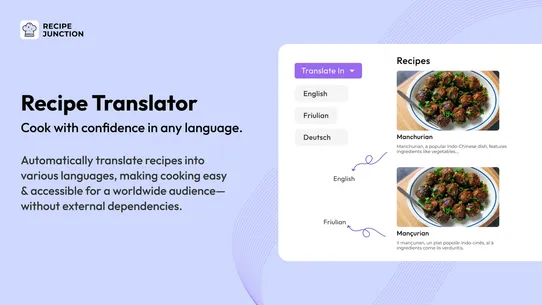 Recipe Junction ‑ AI Blog Post screenshot