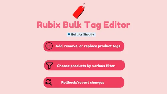 Rubix Bulk Tag Editor screenshot