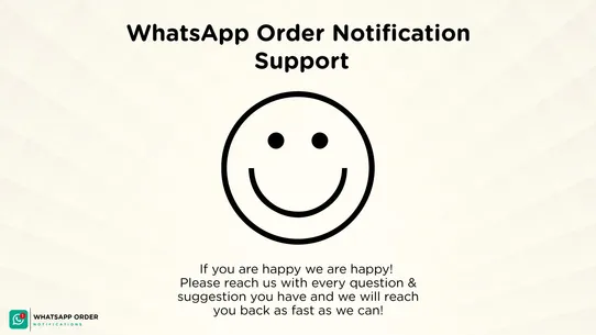 H3 WhatsApp Order Notification screenshot