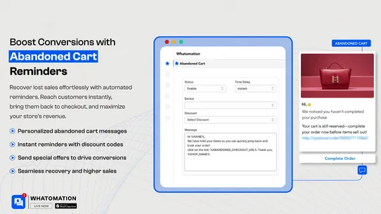 Whatomation screenshot