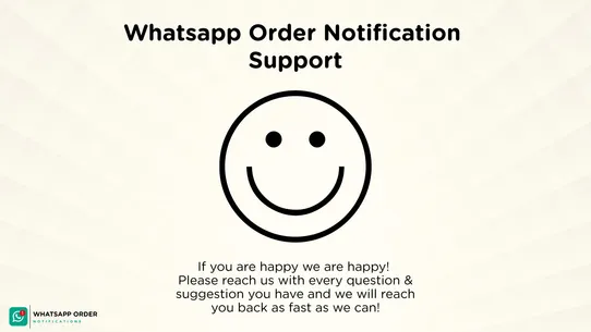 H3 WhatsApp Order Notification screenshot