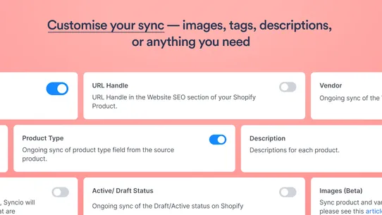 Syncio Multi Store Sync screenshot