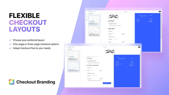 Stylefy—Checkout Branding UI screenshot