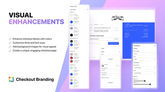 Stylefy—Checkout Branding UI screenshot