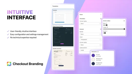 Stylefy—Checkout Branding UI screenshot