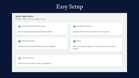 IPDex: Shipment Time Indicator screenshot