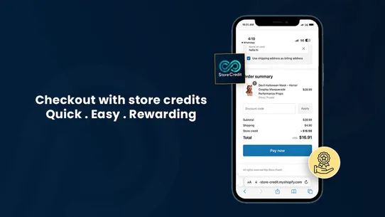 MP‑Store Credit screenshot