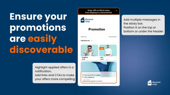 Discount Ninja Promo Engine screenshot