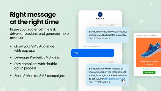 BayEngage Email Marketing, SMS screenshot