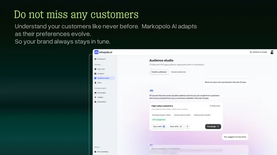 Markopolo AI Sales Agent screenshot
