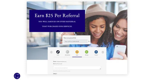 360º Referral Program Suite screenshot