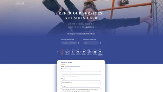 360º Referral Program Suite screenshot