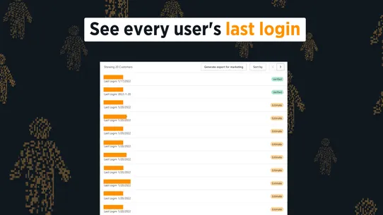 Last Login: Login Tracker screenshot