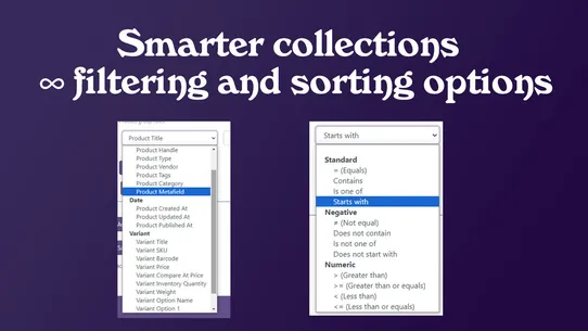 Awsm Collections Sort &amp; Filter screenshot