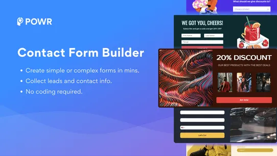 POWR Contact Form Builder screenshot