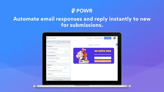 POWR Contact Form Builder screenshot