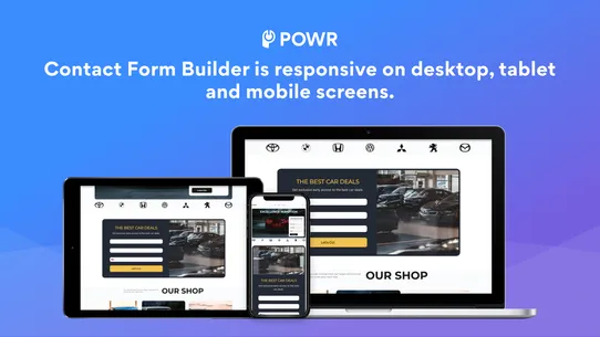 POWR Contact Form Builder screenshot