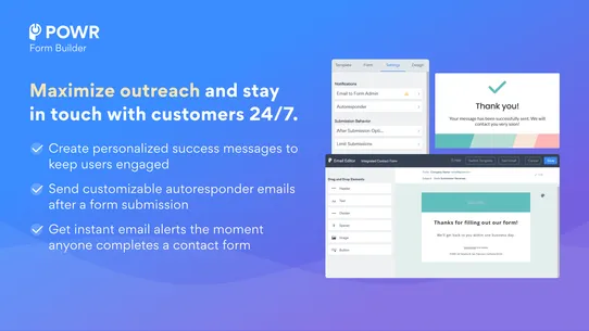 POWR Form Builder Contact Form screenshot