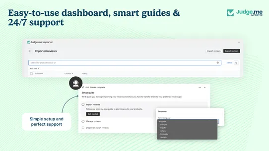 Judge.me Ali Reviews Importer screenshot