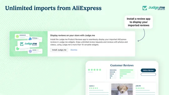 Judge.me Ali Reviews Importer screenshot
