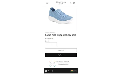 Aetrex SizeRight screenshot