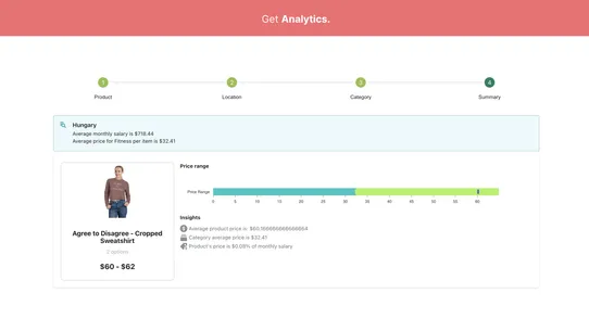 Product Price Explorer screenshot