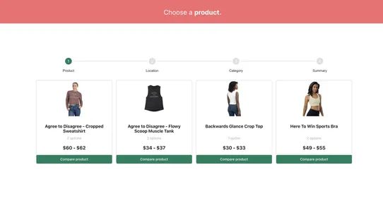 Product Price Explorer screenshot