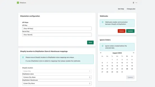 ShipSync: ShipStation routing screenshot