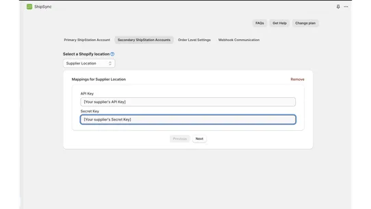 ShipSync: ShipStation routing screenshot