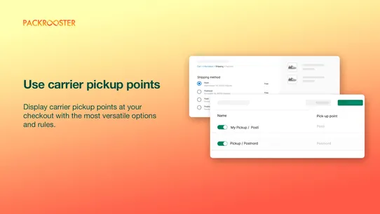 Packrooster Shipping screenshot