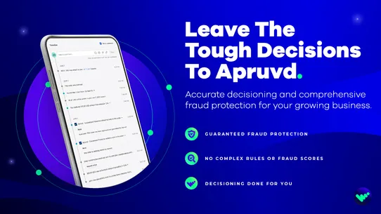 Apruvd ‑ Fraud Management screenshot