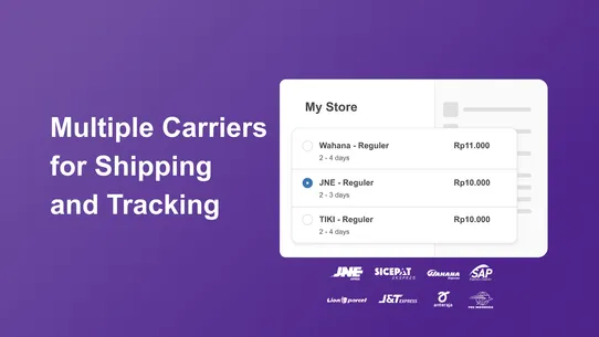 Biteship: Shipping Aggregator screenshot