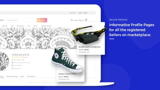 Webkul MultiVendor Marketplace screenshot