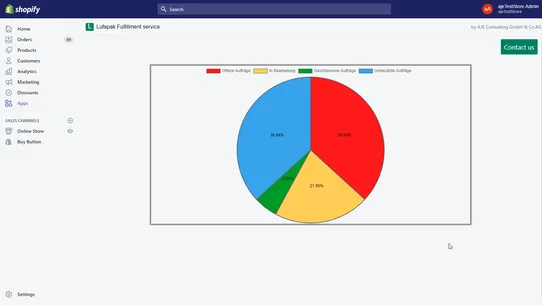 Lufapak Fulfillment Service screenshot