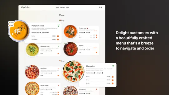 ServeUp ‑ Restaurant Menu screenshot