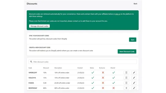 Tradedoubler Grow screenshot