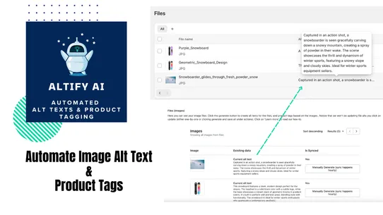 Altify AI: SEO Alt Text &amp; Tags screenshot