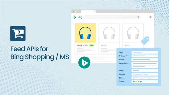 FeedAPIs For Bing Shopping /MS screenshot